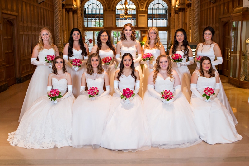 Caption: The Class of 2016 Assistance League® of San Pedro-South Bay Assisteens Recognition Ball Honorees are: Front, L to R: Katie Shewfelt, Serena Tramm, Amanda Lee, Christine O’Connell, Cheyenne Newallis and back,L to R: Jessica Hay, Neeki Rizi, Vanja Bantencourt, Stephanie Grant, Ada Day, Emma Tsuneishi and. Victoria Marquez.