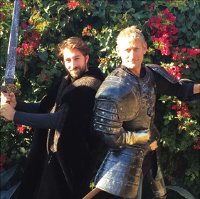 Volunteers at the Costume Bank helped create “Game of Thrones” characters from scratch, from Jaime Lannister’s gold hand, right, to the broad sword and furs of the North.