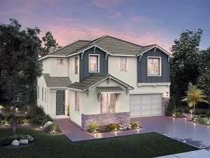 Rendering of the 2017 Home of Hope in Granville Homes’ Belterra community near Fowler and Shields avenues in Fresno. Granville Homes