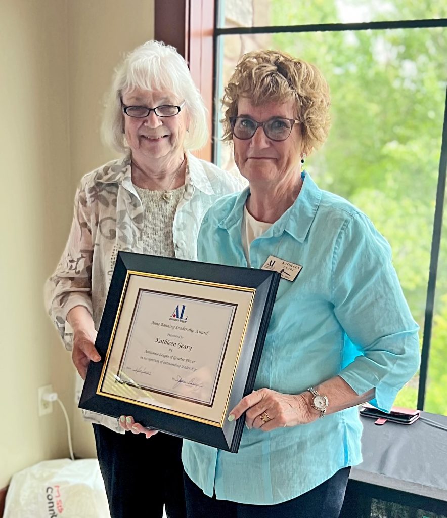Greater Placer - Anne Banning Award